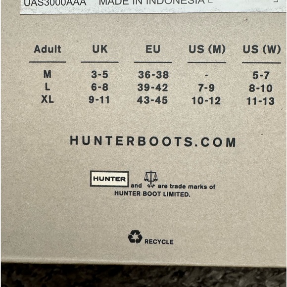 Hunter Original boot socks - Picture 3 of 6